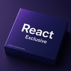 Обложка курса «React Exclusive» на Stepik