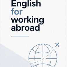 Обложка курса «English for working abroad» на Stepik