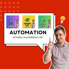Обложка курса «Автотесты 3 в 1: Python, Playwright, API» на Stepik
