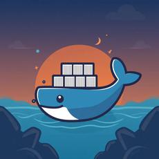 Обложка курса «Тест на Docker и Docker Compose » на Stepik