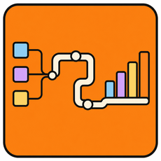Обложка курса «Первые шаги в Data Engineering: проект с нуля» на Stepik