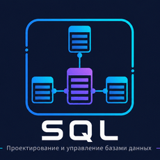 Обложка курса «Проектирование и управление базами данных» на Stepik