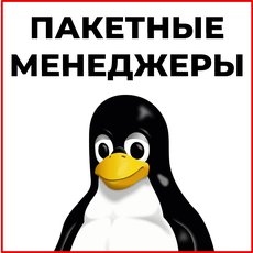 Обложка курса «Пакетные менеджеры (Linux)» на Stepik