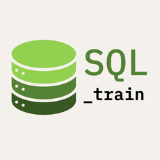 Обложка курса «SQL Train. Тренировка SQL для собеседований (200 задач + AI)» на Stepik