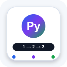 Обложка курса «Python: полный путь от нуля до async и проектов» на Stepik
