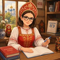 Обложка курса «Русская культура для ЕГЭ по английскому с Аллой Тулениновой» на Stepik