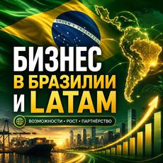 Обложка курса «Бизнес в Бразилии и LATAM: от нуля до первой сделки» на Stepik