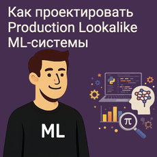 Обложка курса «Как проектировать Production Lookalike ML-системы» на Stepik