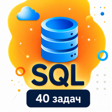 Обложка курса «🔥 SQL с нуля: 40 задач для аналитика» на Stepik