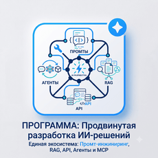 Обложка курса «AI-инженер PRO: программа из 5 курсов — от промпта до прода» на Stepik