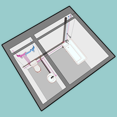 Обложка курса «Autodesk Revit. Разработка инженерного раздела ВК» на Stepik