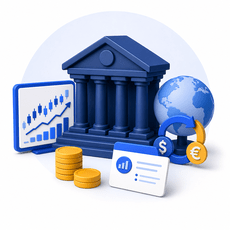 Обложка курса «Финансовые рынки с нуля: биржи, инвестиции и институты» на Stepik