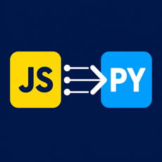Обложка курса «Python для JavaScript-разработчиков» на Stepik