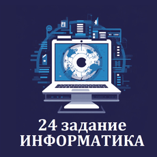 Обложка курса «Информатика ЕГЭ 2027 | Задание 24 » на Stepik