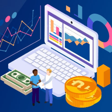 Обложка курса «Информатика для финансов. Лекции» на Stepik