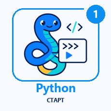 Обложка курса «Погружение в Python: Основы и первые шаги» на Stepik
