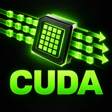 Обложка курса «Технология CUDA и параллельные алгоритмы» на Stepik