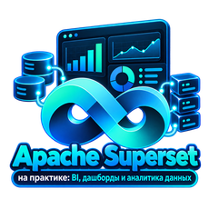Обложка курса «Apache Superset на практике: BI, дашборды и аналитика данных» на Stepik