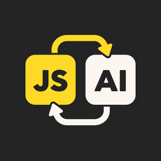 Обложка курса «Собери AI-агента на JavaScript за вечер» на Stepik