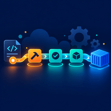 Обложка курса «GitLab CI: от коммита до готового Docker-образа» на Stepik