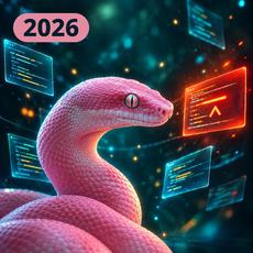 Обложка курса «Тренажёр по ошибкам в Python (2026)» на Stepik