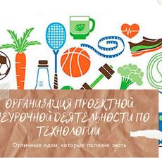 Обложка курса «Организация проектной внеурочной деятельности по технологии » на Stepik