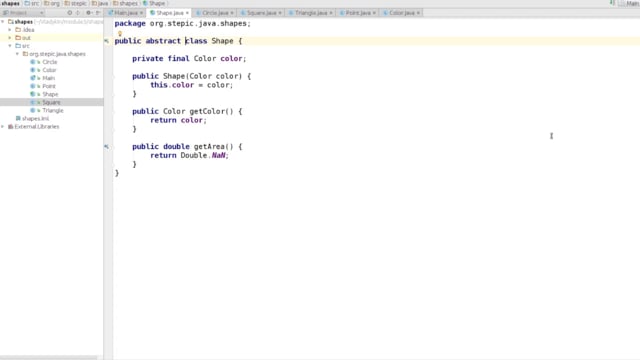 Абстрактные классы и интерфейсы — Шаг 2 — Stepik